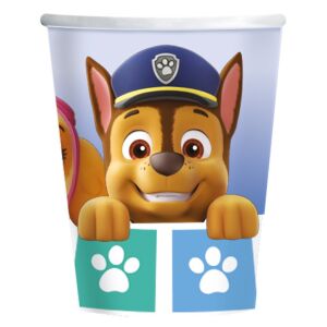 Mancs Őrjárat Color Paws papír pohár 8 db-os 250 ml 122897611 - Mancs Őrjárat