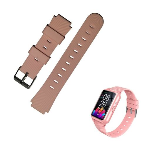 KidSafe Joy rózsaszín okosóra szíj. Cserélhető pánt KidSafe Joy gyerek okosórához.