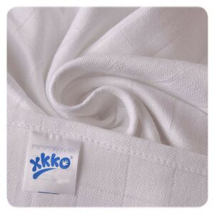 Xkko pelenka tetra 70x70cm 10db fehér 122933704 - Textil pelenka