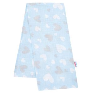 New Baby pelenka tetra kék szívecskék 122936413 - Textil pelenka
