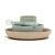 Nattou dinner set silicone 4-piece set with cups sand-green 122937241