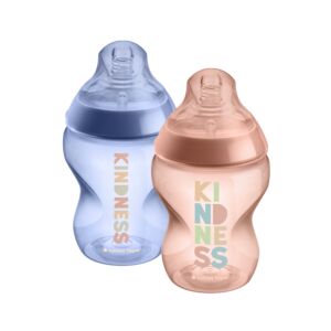 Két Tommee Tippee Closer to Nature cumisüveg kék és terrakotta színben - Tommee Tippee