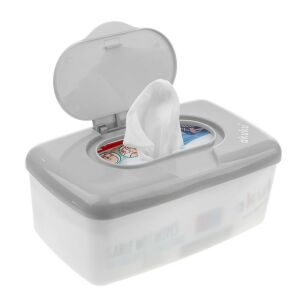 Akuku Törlõkendõ tároló doboz - szürke 122939106 - Törlőkendő adagoló, melegítő