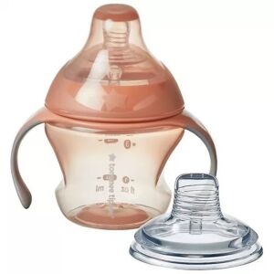 Tommee Tippee itatópohár - Nature Transition cup 150ml 4hó rózsaszín 122940105 - Tommee Tippee