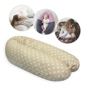 Scamp szoptatós párna univerzális pamut Beige Dots SZPE238 122940094 - Scamp