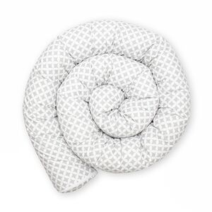 Scamp Pick Grey rácsvédő hengerpárna, 180cm, feltekerve - Scamp