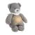 Nattou night light musical plush Sleepy bear grey 122942613