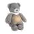 Nattou night light musical plush Sleepy bear grey 122942613