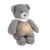 Nattou night light musical plush Sleepy bear grey 122942613