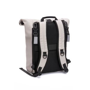 Hátulnézet a Fillikid Oslo bézs pelenkázó hátizsáknak - Babakocsi kiegészítő