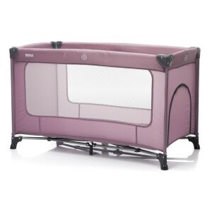 Fillikid Nizza utazóágy málna színben, oldalnézet - Utazóágy és Kiegészítői