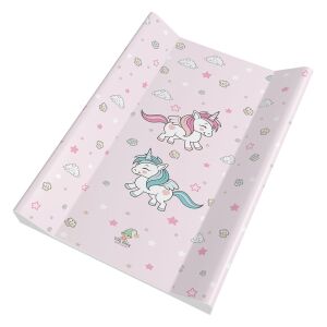 Color pelenkázó lap merev 2 oldalú 80x50cm Unikornis rózsa 122944011 - Pelenkázás
