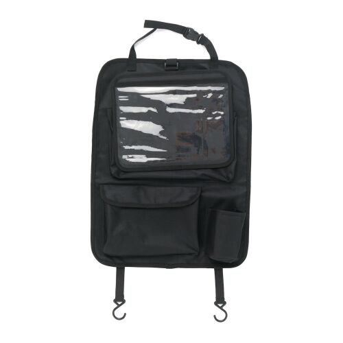 Fillikid fekete autósülés-rendszerező tablettartóval