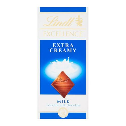Lindt Excellence Extra Creamy tejcsokoládé 100g
