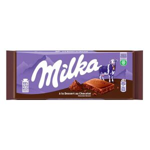 Milka Csokoládé desszert 100g. Gazdag, krémes alpesi tejcsokoládé szelet a finom desszert élményért. - Milka
