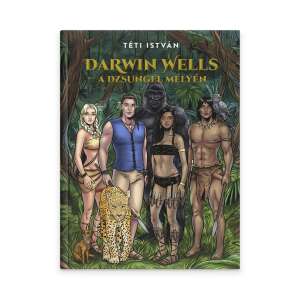 Darwin Wells a dzsungel mélyén 40020867 Ifjúsági könyv
