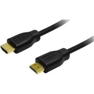 Logilink HDMI to HDMI 1.4 cable, 1 meter, black, gold plated connectors - Logilink HDMI Cable