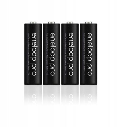 PANASONIC ENELOOP PRO elem (AA, BK-3HCDE, 1.2V, 2500mAh Ni-MH, újratölthető) 4db/csomag 156160682 - Elem
