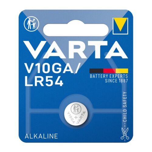 VARTA V10GA/LR54 alkáli gombelem 1.5V 2db-os csomag - Varta