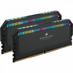 Corsair Dominator Titanium RGB DDR5 64GB (2x32GB) 5200MHz CL40 Memória Kit - Corsair