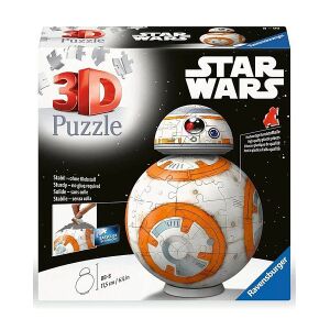 Ravensburger Star Wars BB-8 3D puzzle, 99 darabos, építsd meg a saját droidodat - Ravensburger