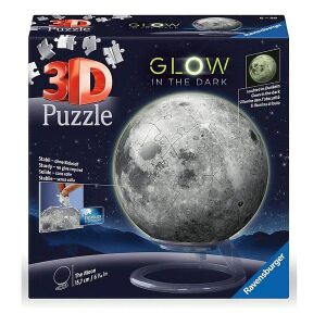 Ravensburger sötétben világító Hold 3D puzzle, 72 darabos - Ravensburger