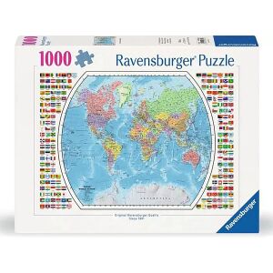 Ravensburger 1000 darabos Világtérkép puzzle - Ravensburger Puzzle