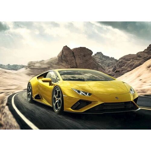 Ravensburger 1000 darabos puzzle egy sárga Lamborghini Huracan EVO-val