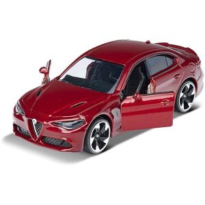 Majorette Alfa Romeo Giulia Quadrifoglio bordó fém autómodell nyitható ajtókkal - Majorette