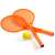 Ecoiffier Plastic Toy Tennis Racket Set with Foam Ball - Multi Colours 40036339
