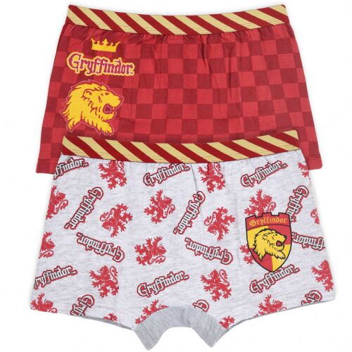 Harry Potter Red Lion gyerek boxeralsó 2 darab/csomag 8 - 10 év / 128 - 140 cm