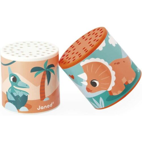 Janod Dino Hangos Játék - Triceratops és Pterodactyl