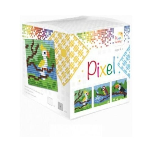 Pixelhobby Papagáj Pixel Art Készlet - Pixel Kocka 29016 - Pixel kirakó