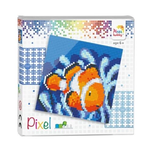 Pixelhobby Bohóchal Pixel Art Készlet gyerekeknek - Pixel kirakó