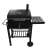 SmileHOME by Pepita grătar BBQ cu cărbune de cărbune cu termometru și înălțime reglabilă a grătarului #negru 40053510}