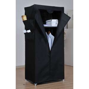 Dulap de depozitare din pânză - 154 cm - Negru 40036107 - Dulapuri