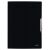 LEITZ "Style" A4 mapa s gumenom trakom, satenska crna
 81020211