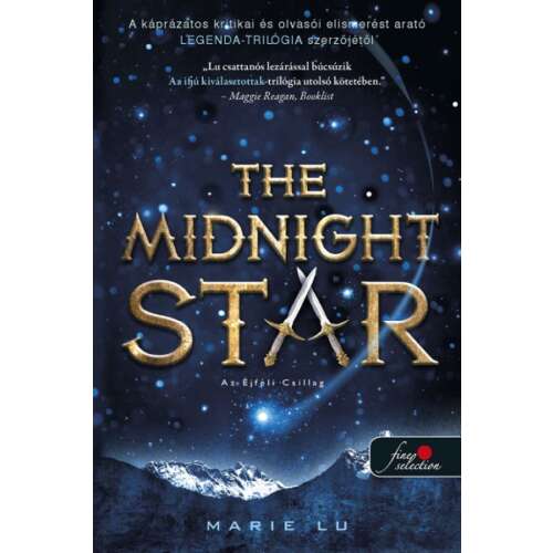 A Midnight Star, Marie Lu regényének borítója, fantasy regény, ifjúsági regény, a Legend trilógia utolsó része - Szépirodalmi könyv és regény