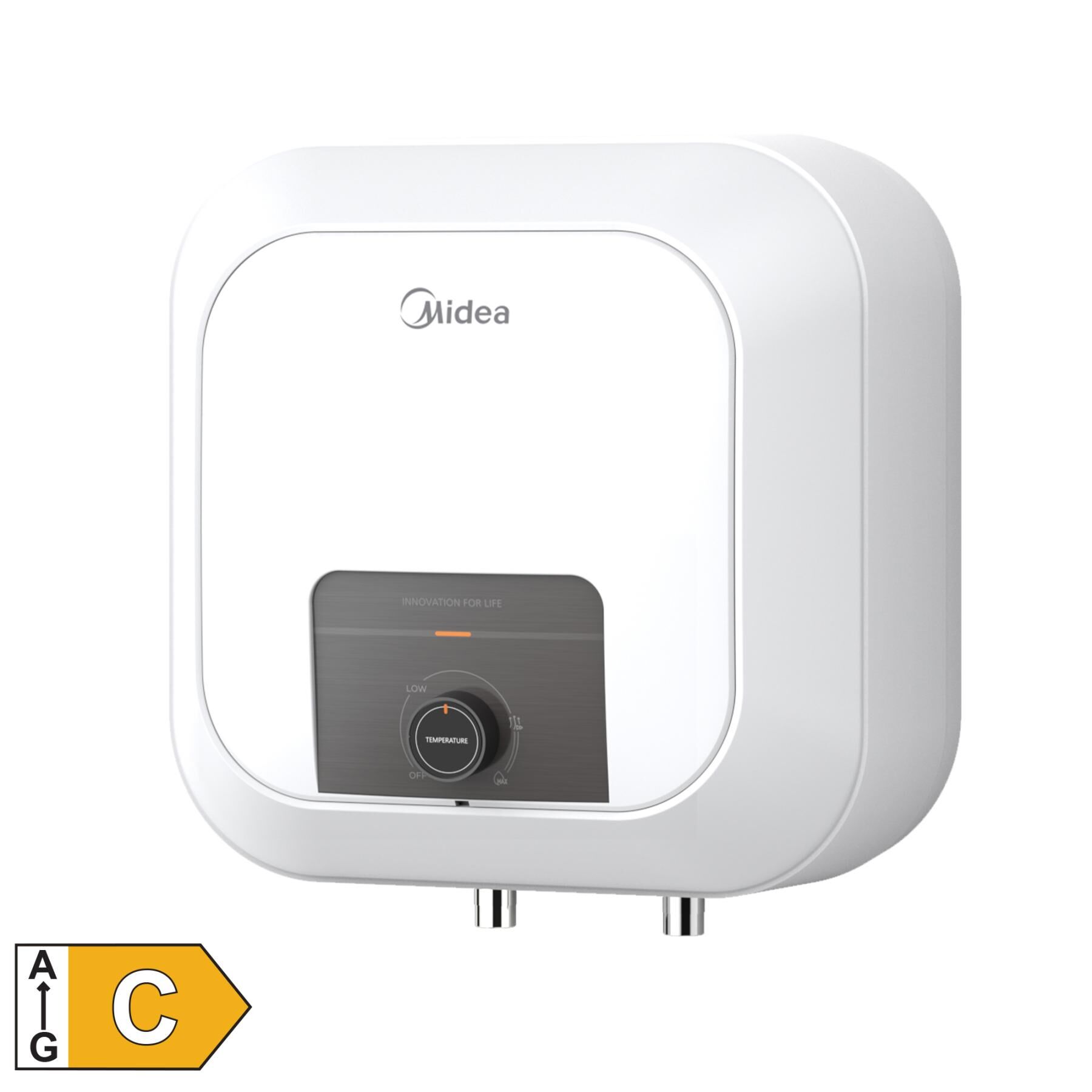 MIDEA elektromos vízmelegítő, bojler, 2500 W, 30 liter, konyhapul...