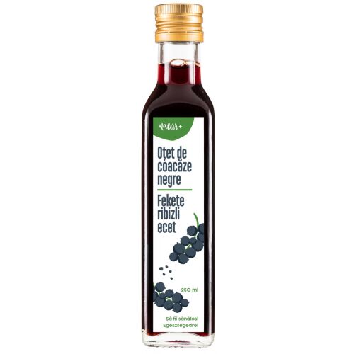 Erdélyi Szűretlen fekete ribizli ecet 250ml (100 % természetes) 