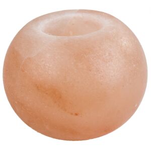 Himalája hegyi sókristály mécses tartó, KÖR ALAKÚ 1- 1,5 kg  ( kézzel készített, egyedi ) 113642598 - Mécsestartó