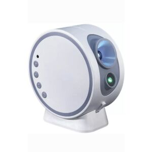 Proiector Galaxy Star pentru camera copiilor, alb, proiectează stele, planete și galaxii - Lămpi pentru copii