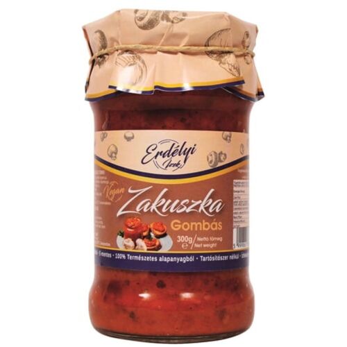 Erdélyi Ízek Zakuszka gombás - 300 - 100%-ban természetes alapanyagokból készült 113642678