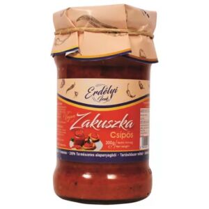 Erdélyi Ízek Zakuszka csípős - 300g - 100%-ban természetes alapanyagokból készült 113642679 - Zöldségkrém