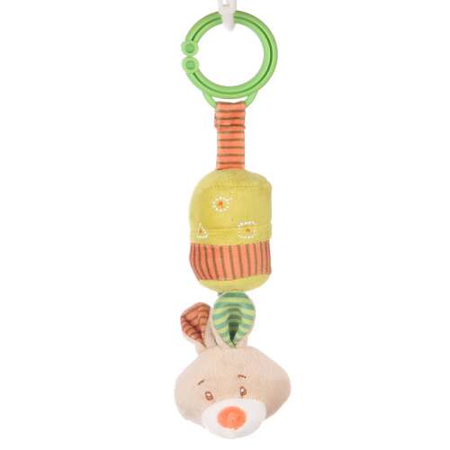 Puha Nyuszi Csörgő - Baba Játék - 20cm 40038204 - Baba és tipegő