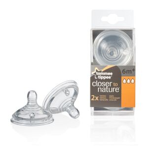 Tommee Tippee Closer to Nature Etetőcumi - Szilikon - 2 db - 6m+ 113681536 - Tommee Tippee