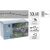 Hybride wiederaufladbare Solar-560-LED-BOA-Lichterkette, 11,2 m lang, kaltweiß, mit 8 Beleuchtungsmodi, Timer, Fernbedienung 113681850