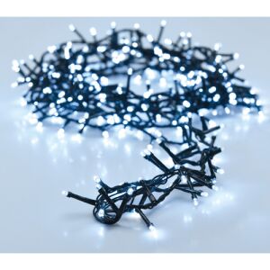 200 LED BOA svjetlosni niz za vanjsku i unutarnju upotrebu, na baterije, hladno bijela, 8 načina osvjetljenja, vremenski kontroliran, 4 m, IP44 113681979 - Božić