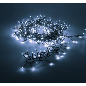 9,9 m guste BOA svjetlosne žice od 768 LED dioda, uključen adapter za napajanje, hladno bijela, 8 načina osvjetljenja, timer, IP44 113682010 - Božić