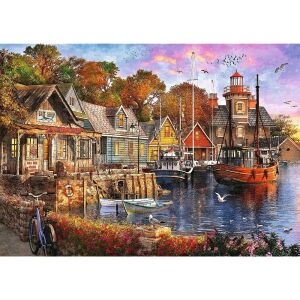 Kész Trefl Tengerparti kikötő 1000 darabos kirakós puzzle - Puzzle